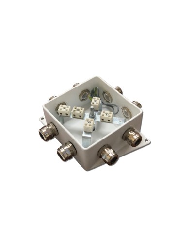 КМ-О (10к)-IP66-120х120, пять вводов: Коробка монтажная огнестойкая в Коломне