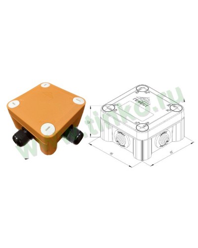 КМ-О-1010(П)(8к)-IP66(П6-12): Коробка монтажная огнестойкая в Коломне