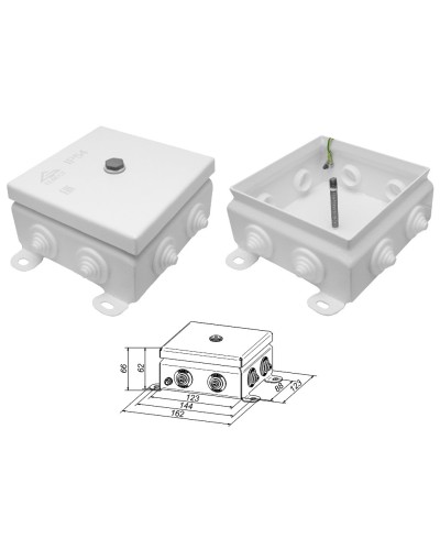 КМ IP55-1212. Коробка монтажная электротехническая. Гефест в Коломне