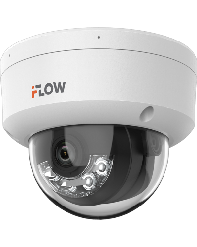 F-IC-2422C2MS(2.8мм). Бюджетная IP-видеокамера купольная. i-FLOW в Коломне