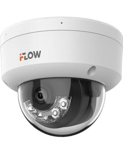 F-IC-2482C2MS(4мм). Бюджетная IP-видеокамера купольная. i-FLOW в Коломне