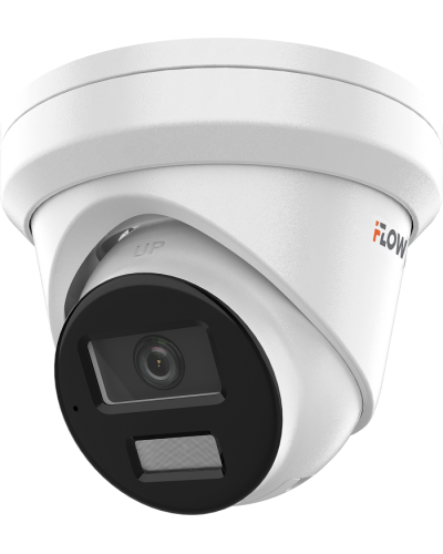 F-IC-2382C2M(2.8мм). Бюджетная IP-видеокамера купольная. i-FLOW в Коломне