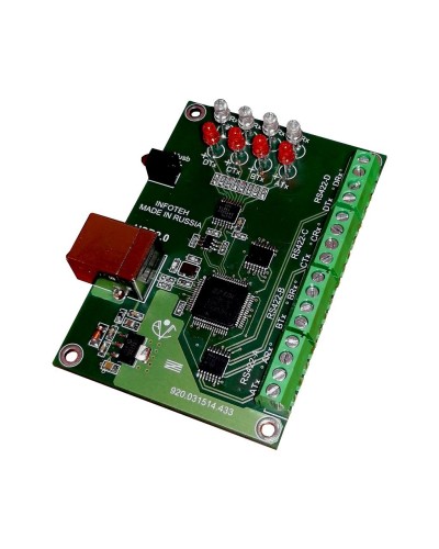 AVT-USB/4RS422. Промышленный преобразователь USB в RS-422. Инфотех в Коломне