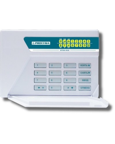 W500BL Optima. Объектовый прибор с встроенными GSM, РПП БРИЗ и Ладога-РК и проводными шлейфами. Проксима в Коломне