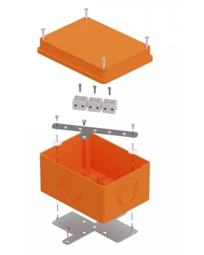 Коробка огнестойкая 150х110х90 E15-E120 для о/п (40-0351-FR2.5-6). Коробка огнестойкая для открытой установки. Промрукав в Коломне