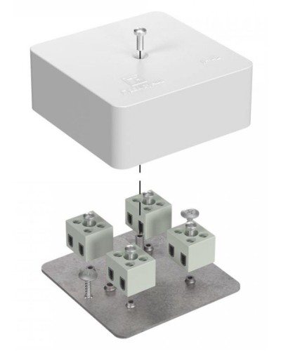 Коробка огнестойкая 75х75х30 (40-0450-FR1.5-8). Коробка огнестойкая для открытой установки. Промрукав в Коломне
