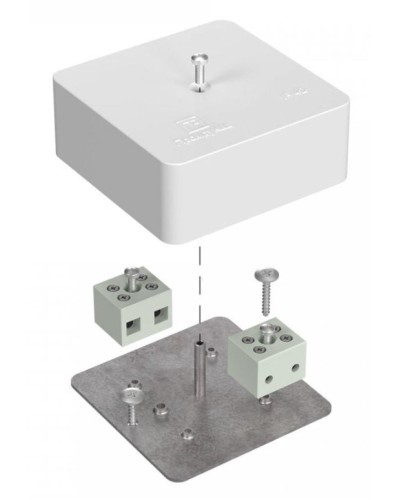 Коробка огнестойкая 75х75х30 (40-0450-FR2.5-4). Коробка огнестойкая для открытой установки. Промрукав в Коломне