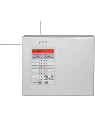 ВС-ПК ВЕКТОР-С (Wi-Fi + GE (GSM+Ethernet)). Прибор приемно-контрольный и управления охранно-пожарный адресный радиоканальный со встроенным коммуникатором GSM. Версет в Коломне